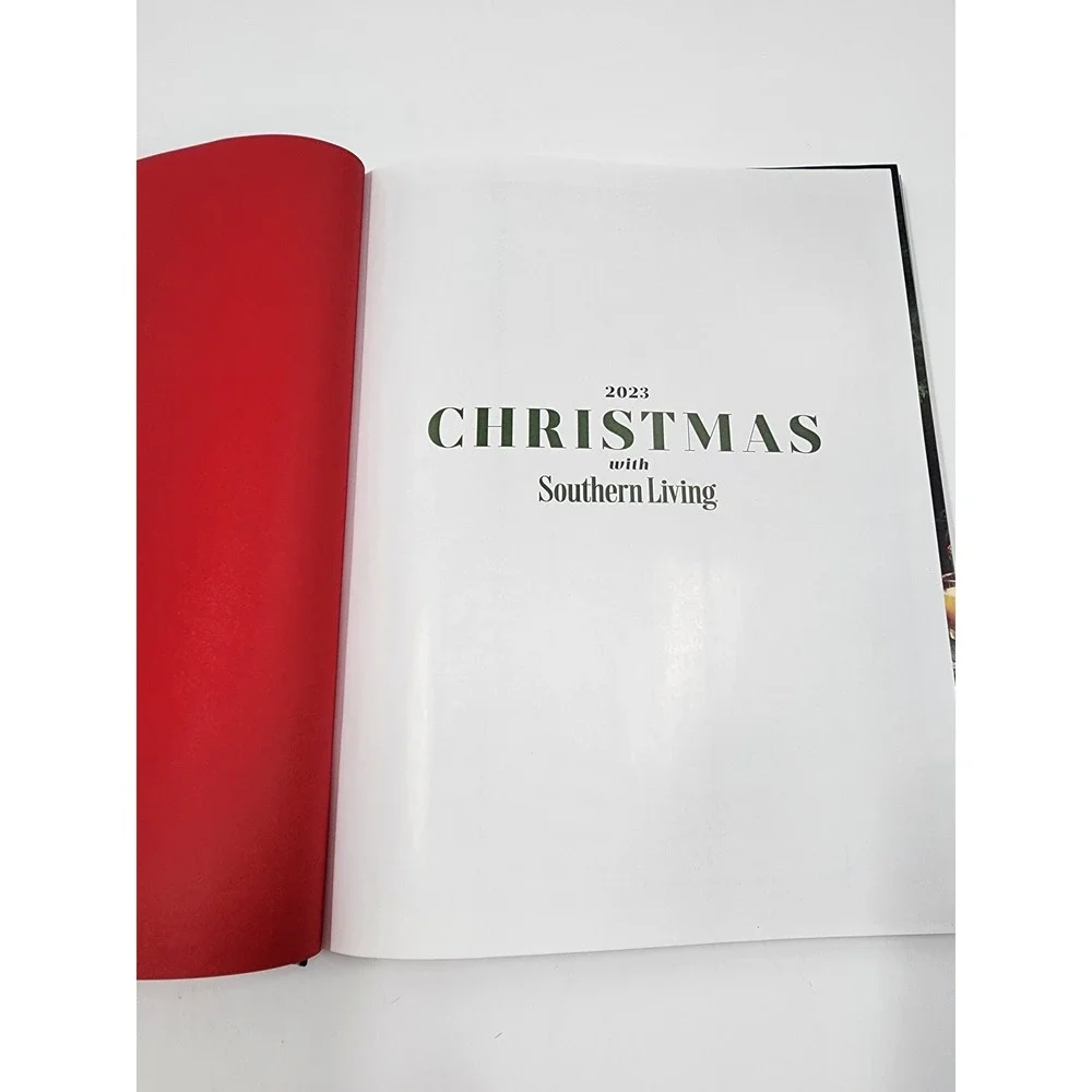 Southern Living 2023 Christmas Inspired Ideas Holiday Cooking Decorating Book